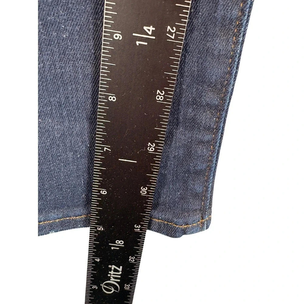 Express Jeans Mens 31x30 Blue Denim Dark Wash Hyper Stretch Slim Fit Straight
